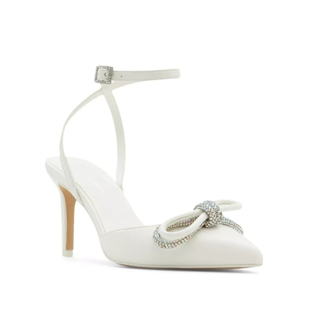 Call It Spring Alyssia White Heel - Picture 6 of 10
